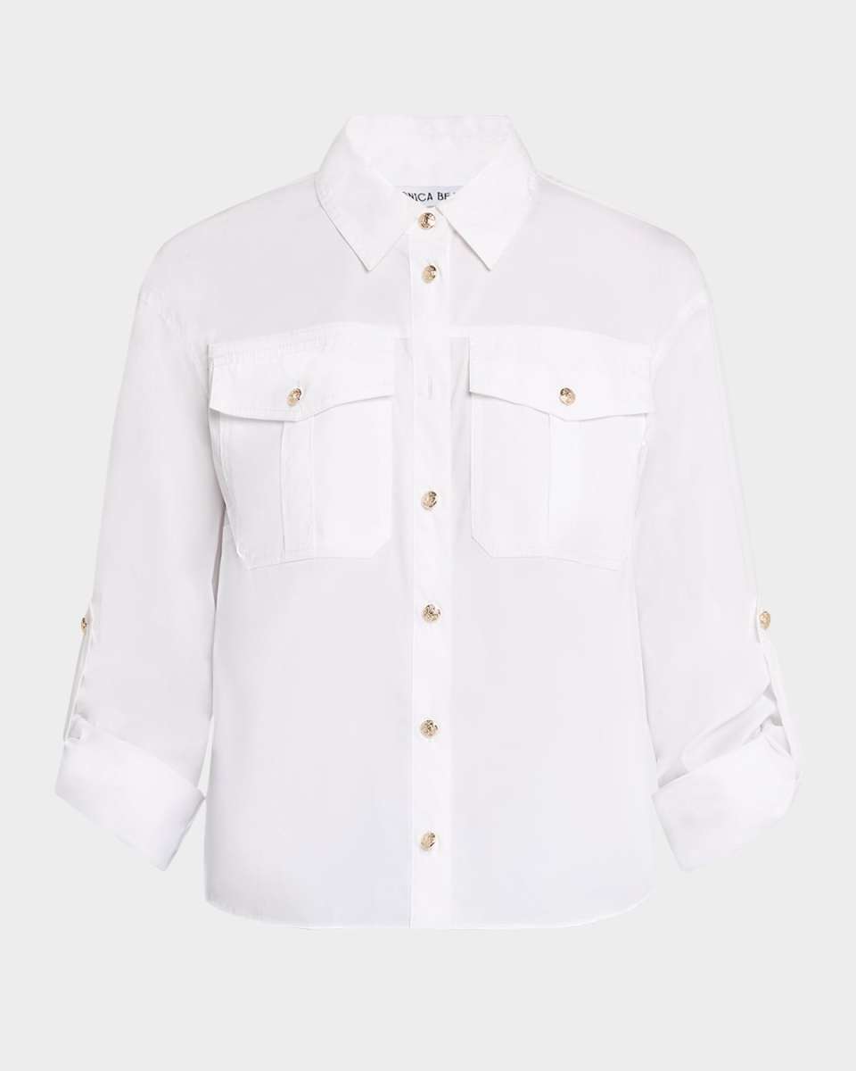Catriona Button-Front Shirt